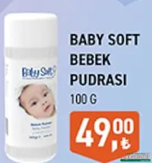 BABY SOFT BEBEK PUDRASI 100 G BABY SOFT BEBEK PUDRASI 100 G